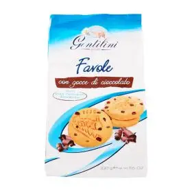 Gentilini Favole chocolate chips biscuits 330g