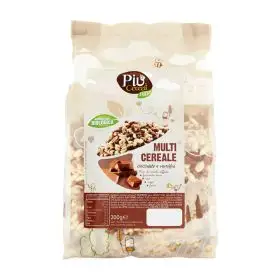 PiuCereali Bio Organic multicereal with chocolate 200g