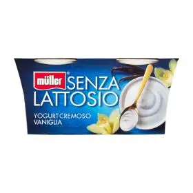 Müller Yogurt senza lattosio vaniglia gr. 125 x2