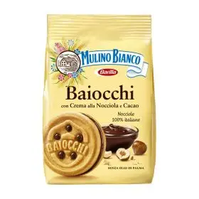 Mulino Bianco Baiocchi hazelnut biscuits bag 260g