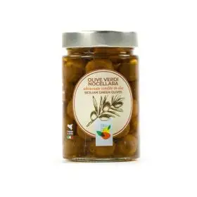 giù giù olive nocellara schiacciate in olio sicilia siciliano prezzemolo e vitale