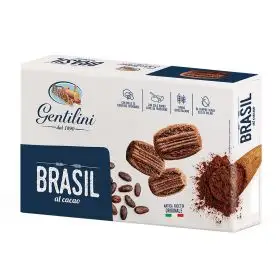 Gentilini Brasil biscotti cacao gr. 250
