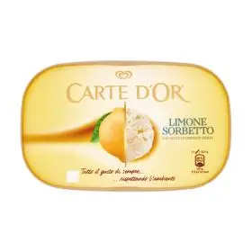Algida Carte D'Or gelato limone sorbetto gr.500
