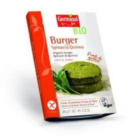 Germinal Burger di spinaci e quinoa gr.180