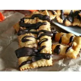 Frolla Divina Baked Chiacchiere with chocolate gr.250