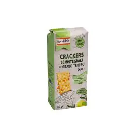 Fior di Loto Semintegral Crackers With Extra Virgin Olive Oil gr. 250