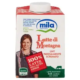 Mila Latte parzialmente scremato ml. 500