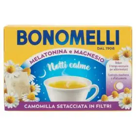 Bonomelli Camomilla melatonina e magnesio 14 filtri