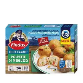 Findus Polpette merluzzo e zucchine gr.228