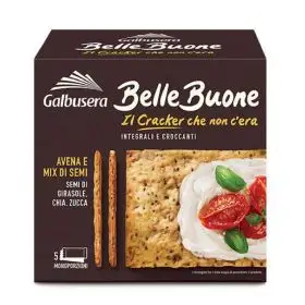 Galbusera BelleBuone Crackers Avena e Mix di Semi gr.200