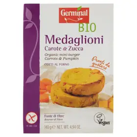 Germinal Medaglioni di carote e zucca gr. 140