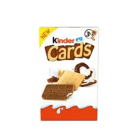 Kinder Cards Latte e Cacao x3 gr.76