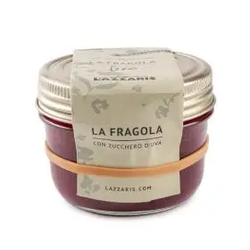 Lazzaris Organic strawberry jam 250g