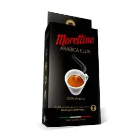 Morettino  Arabica club ground coffee 250