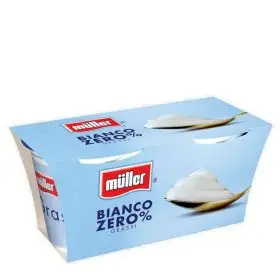 Müller Yogurt Bianco 0% gr. 125 x 2