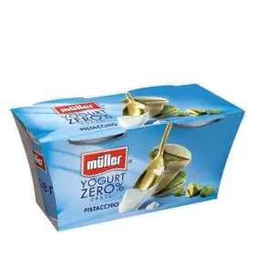 Müller Yogurt 0% Pistacchio gr. 125 x 2