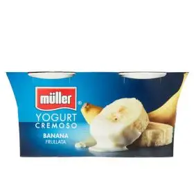 Müller Yogurt cremoso alla banana gr.125 x 2