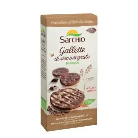 Sarchio Gallette di riso al cioccolato al latte bio gr. 34