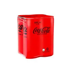 Coca cola Zero Lattina cl 33x4