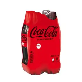 Coca cola Zero PET cl. 45 x 4