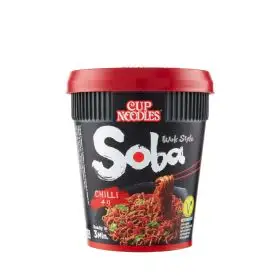 Nissin Cup noodles soba wok style chilli 92g