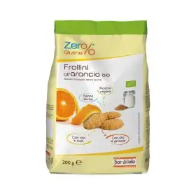 ZER% Orange and gluten-free shortbread biscuits gr 200