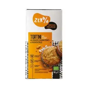 ZER% Gluten free Buckwheat and almond cakes 4x35g