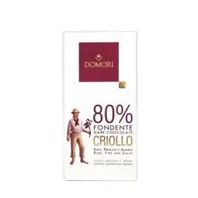 Domori Criollo cioccolato fondente 80% gr.100