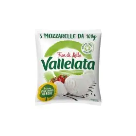Vallelata Mozzarella 3x100gr