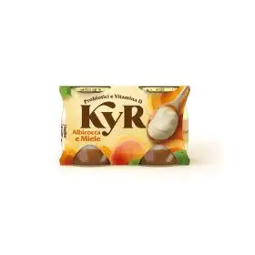 Kyr Yogurt albicocca e miele 2X125 g