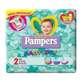 Pampers Baby dry mini x 24