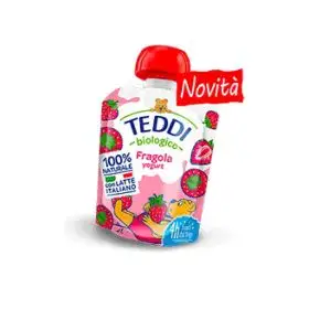 Scaldasole Teddi Yogurt alla Fragola Pouches gr85