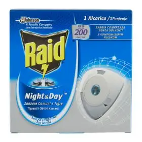 Raid Night & Day Zanzare Tigre e Comuni 1 Ricarica