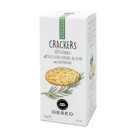 Deseo Crackers rosmarino 120g
