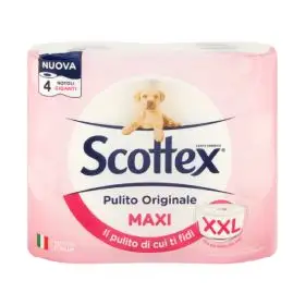 Scottex Pulito Originale Maxi Carta Igienica x 4