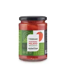 Terrae Organic Nichelfree Peeled tomato 350g