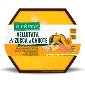 Euroverde Vellutata Zucca e Carote g 350