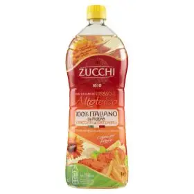 Zucchi Olio di Semi di Girasole Altoleico 100% Italiano 1 L