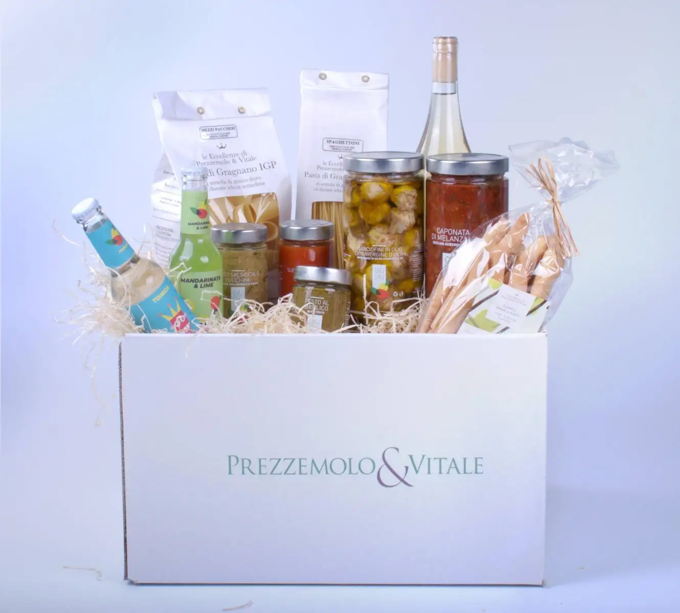 Rustic Italian Gourmet Gift Basket - Wine Gift Baskets - USA Delivery